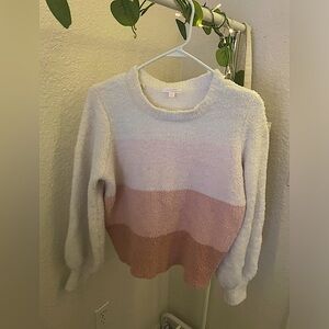 Pink cream Lc Lauren Conrad sweater